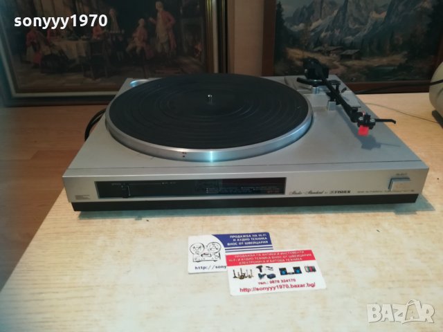 fisher mt-35 stereo turntable-made in japan 1810201144, снимка 1 - Грамофони - 30460396