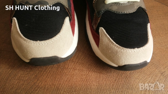 Pepe Jeans Sloane Camu Sneakers PLS31278 Black 999 Размер EUR 40 / UK 7 дамски естест. кожа 152-13-S, снимка 11 - Маратонки - 52666787