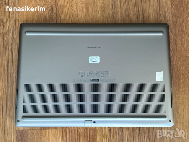 15.6' UHD 4K Core i7-11850H DELL Precision 7560 32GB DDR4/512GB NVMe/RTX A3000 6GB/Бат 8ч, снимка 4 - Лаптопи за работа - 52208976