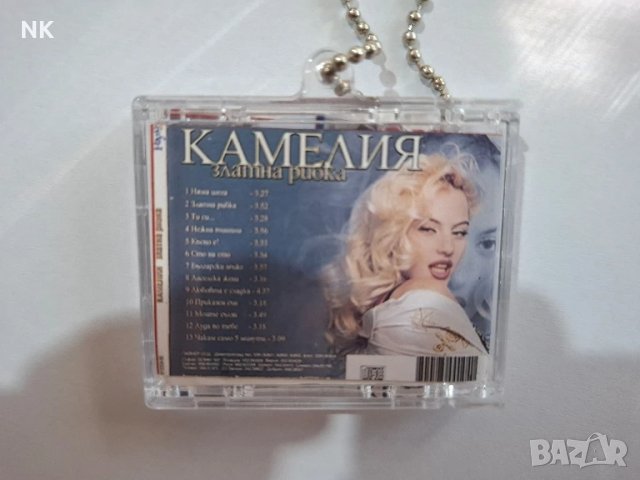 мини CD клюдържател на Камелия-Златна рибка, снимка 3 - CD дискове - 51242924