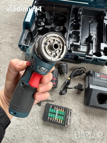 Bosch GSR 12V-35 FC, снимка 10 - Винтоверти - 52464947
