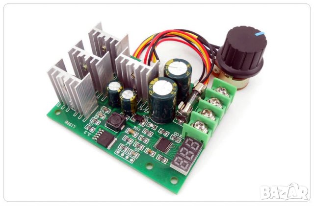Регулатор на обороти за постоннотоков DC двигател 30А, снимка 2 - Други инструменти - 39043463