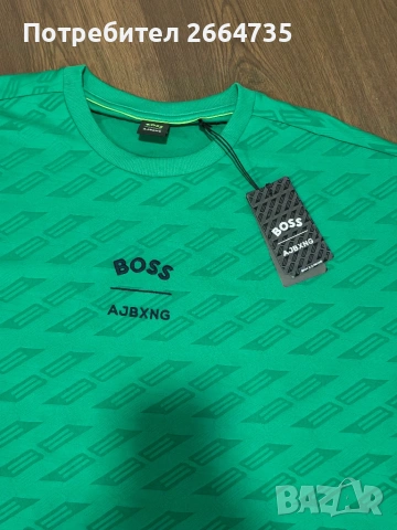 Чисто нова тениска Boss AJBOXING 2XL, снимка 3 - Тениски - 53985026