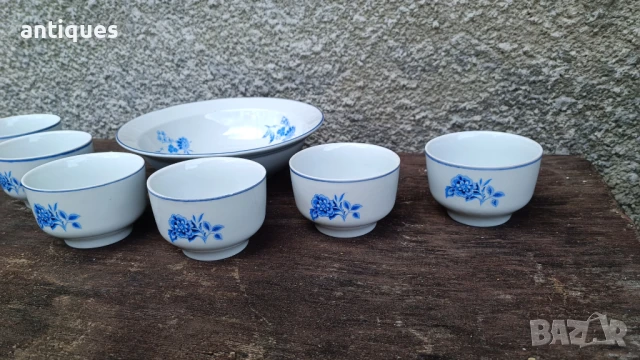 Чисто нов сервиз за компот - 7 части - Завод Китка -Нови Пазар, снимка 5 - Сервизи - 50559400