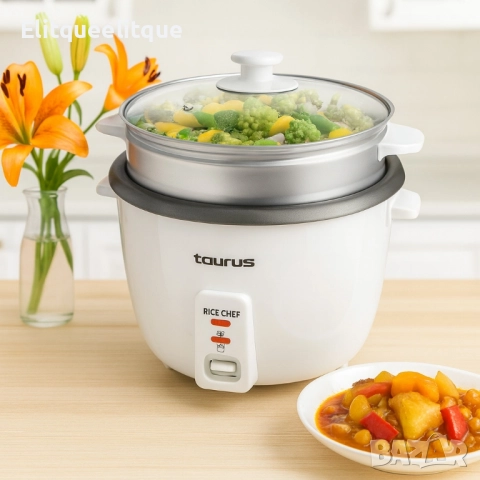 RICE CHEF - Уред за приготвяне на ориз, 1,8L / 700W, снимка 4 - Други - 52339725
