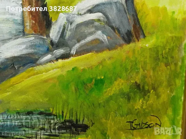 ПЕЙЗАЖ, снимка 5 - Картини - 48250587