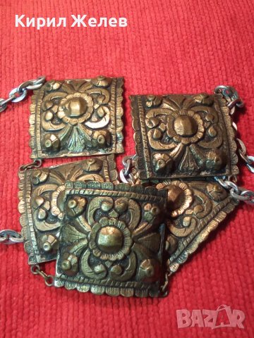 САЧАНЕНА ВЪЗРОЖДЕНСКА ОСМАНСКА МАСИВНА ОГЪРЛИЦА 6597, снимка 3 - Антикварни и старинни предмети - 29604837