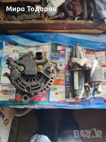 Вътрешно каре Хонда, ABS, спирачна помпа, стартер, алтернатор, хидравлична помпаа, снимка 8 - Части - 52794012