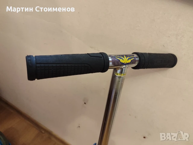 Запазена детска тротинетка с две колела, снимка 6 - Скутери и тротинетки - 51410509