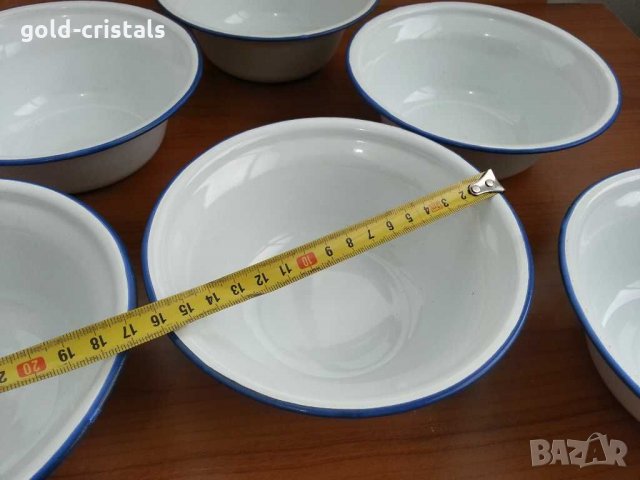 Емайлирани купички купи, снимка 5 - Антикварни и старинни предмети - 31628857