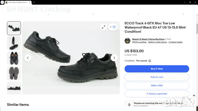 ECCO GORE-TEX Leather Shoes размер EUR 42 обувки водонепромокаеми естествена кожа - 919, снимка 2 - Ежедневни обувки - 48383810