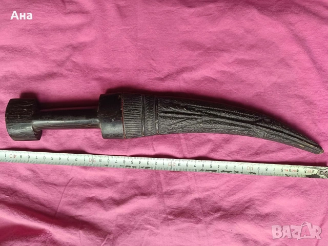 Османски ханджар, нож, кама, кинжал , снимка 4 - Антикварни и старинни предмети - 54050206