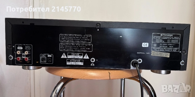 Pioneer CT-W205R двукасетен дек, снимка 6 - Декове - 51834193