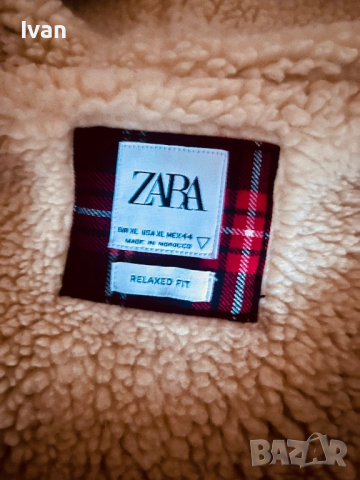 Zara качествена дебела риза яке, снимка 3 - Якета - 44654886