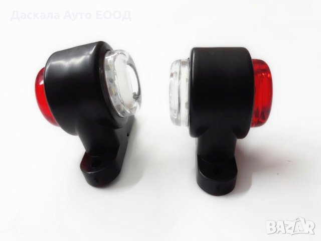 Мини ЛЕД LED габарити , рогчета , с 12 SMD диода , 12-24V , снимка 4 - Аксесоари и консумативи - 35529100