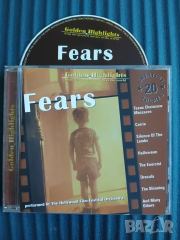 The Hollywood Film Festival Orchestra ‎– Fears - оригинален диск музика