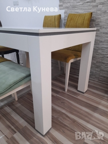 Трапезна разтегателна маса , снимка 5 - Маси - 52952058