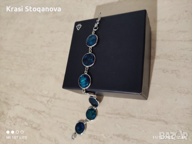 Дамска Гривна с Цветен Дизайн , снимка 6 - Гривни - 38976226