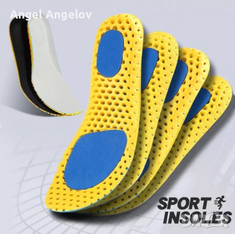 Ортопедични Memory Foam Спорт Подкрепа Insert Feet Care стелки за обувки., снимка 1 - Други - 36742713