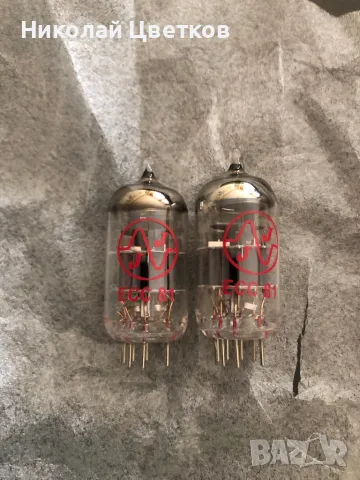 JJ electronics- чифт нови ECC81 / 12AT7