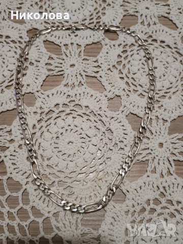 Масивен сребърен ланец проба 925, снимка 3 - Колиета, медальони, синджири - 53290744
