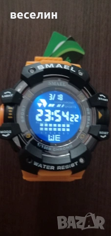 Нов спортен часовник с много функции, жълт, снимка 5 - Мъжки - 53963111