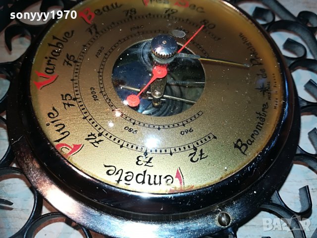 mistral-барометър внос франция-15см, снимка 6 - Колекции - 29914528