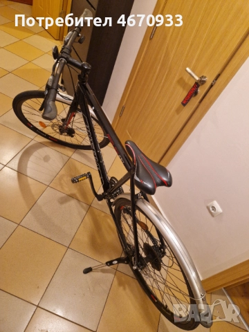 Велосипед Insera Reflex 100, hybrid, снимка 4 - Велосипеди - 52682240