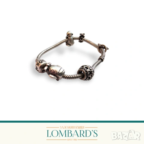 Сребърна гривна Pandora, N: 36628(1)