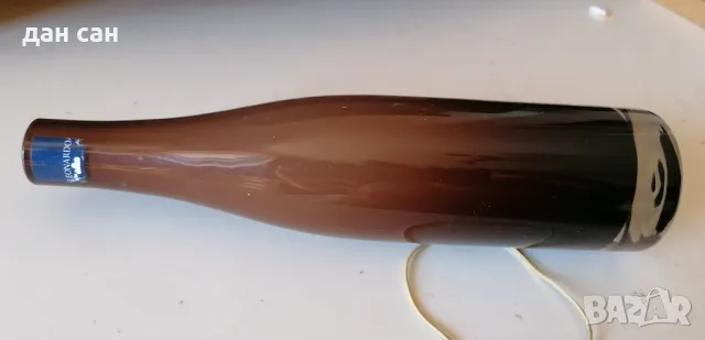 Leonardo цветно стъкло Морано ваза маркирана, снимка 6 - Вази - 47268935