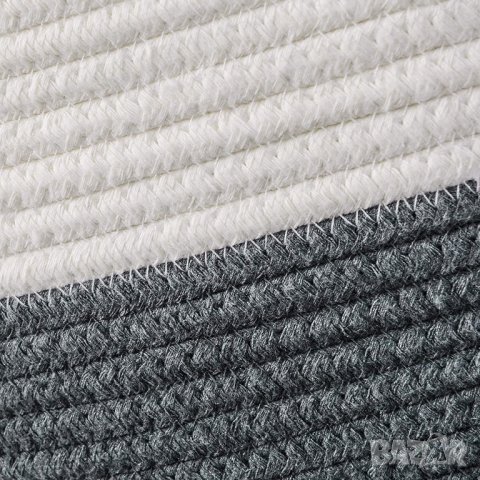 SONGMICS, Памучна кошница за пране 125L за играчки Дрехи Одеяла и.др, снимка 6 - Други - 40056713