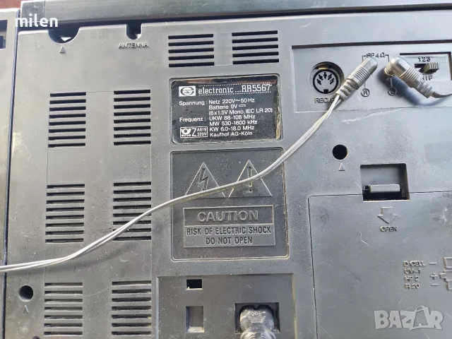 Ретро Касетофон Elite Electronic RR5567, снимка 5 - Радиокасетофони, транзистори - 55825101