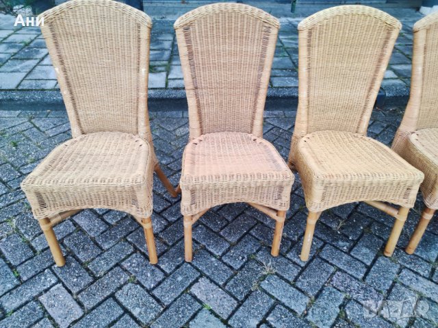 Ратанови столове внос Холандия, снимка 8 - Столове - 33986819