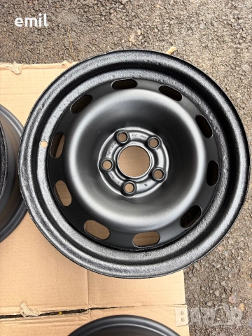 Железни джанти 5x100x14, снимка 5 - Гуми и джанти - 53210798