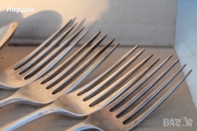 Сребърни вилици и лъжици , снимка 3 - Прибори за хранене, готвене и сервиране - 47854037