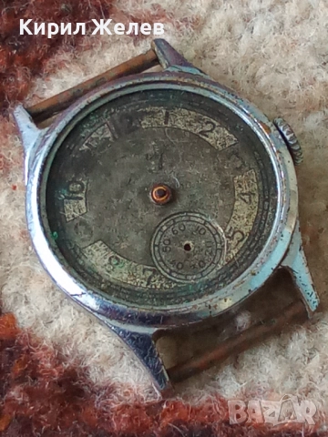 Механизъм с циферблат от стар ръчен часовник 51467, снимка 5 - Мъжки - 52272934