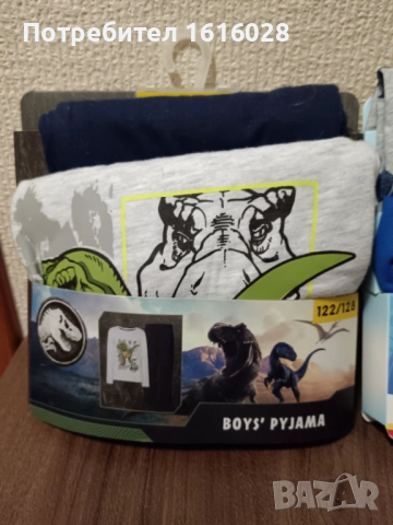 Детски пижами на Пес Патрул и Динозаври Джурасик парк., снимка 12 - Детски пижами - 52346639