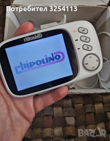 Бебефон с видео CHIPOLINO, снимка 2 - Бебефони - 53909926