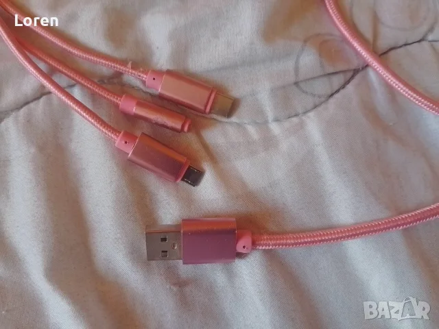 Подарявам смесени кабели за части , снимка 3 - USB кабели - 51347741
