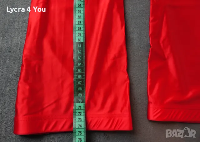 M/L червени чорапи 80 ден плътност от ликра и сатен, снимка 7 - Бельо - 47625024