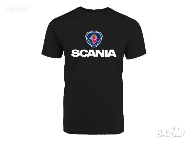 Тениски Scania Скания Модели,цветове и размери , снимка 1 - Тениски - 35612615