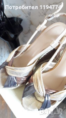 Дамски еспадрили на платформа, снимка 3 - Сандали - 37484426