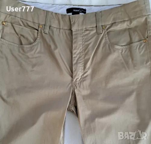 Панталони MANGO без забележки! С високо съдържание на памук, снимка 4 - Панталони - 48165779