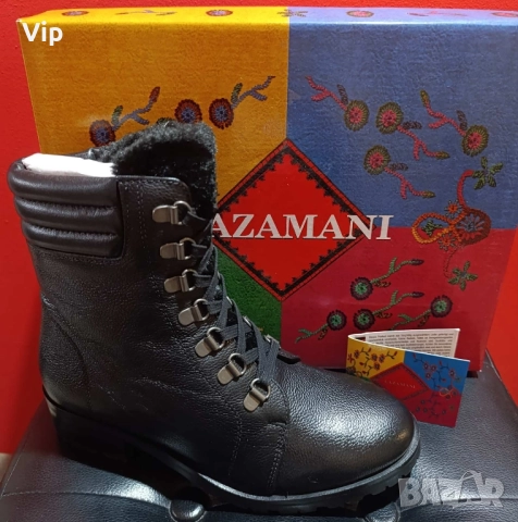 Естествена кожа дамски боти , снимка 2 - Дамски ботуши - 52126746