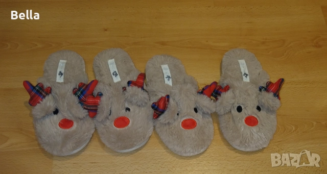 Коледни пантофи 30 н., снимка 2 - Детски пантофи - 52775879