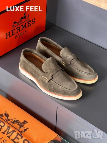 Hermes ⚜️Естествен Велур ⚜️, снимка 10 - Ежедневни обувки - 54282580