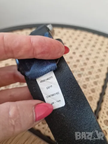 Мъжки колан TOMMY HILFIGER естествена кожа, снимка 4 - Колани - 56241767