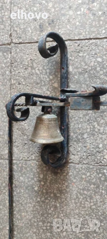 Стара камбана за врата, снимка 2 - Антикварни и старинни предмети - 50599820