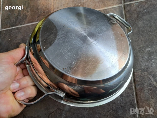 марков тиган с две дръжки Silit Silitherm  17/3, снимка 7 - Съдове за готвене - 51082582