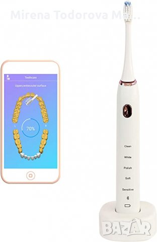 Презареждаща се електронна четка за зъби Sonic Bluetooth Dupont